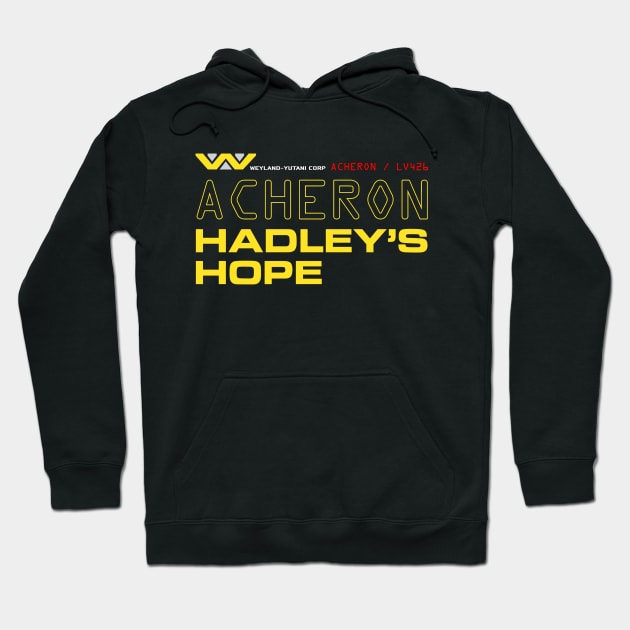 LV426 - Acheron Hadleys Hope Hoodie by Meta Cortex